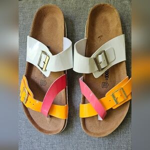 Birkenstock Sandals Size 46 With Toe Loop